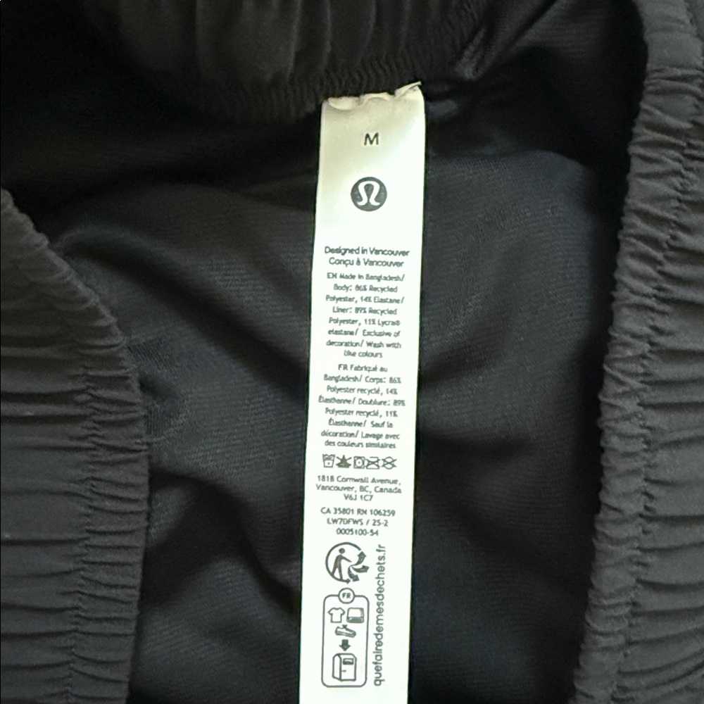lululemon athletica Black Rugged Running Shorts - Picture 2 of 4
